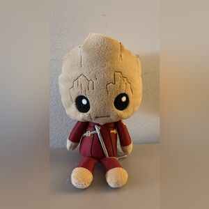 Groot Plush Toy in Tan & Red